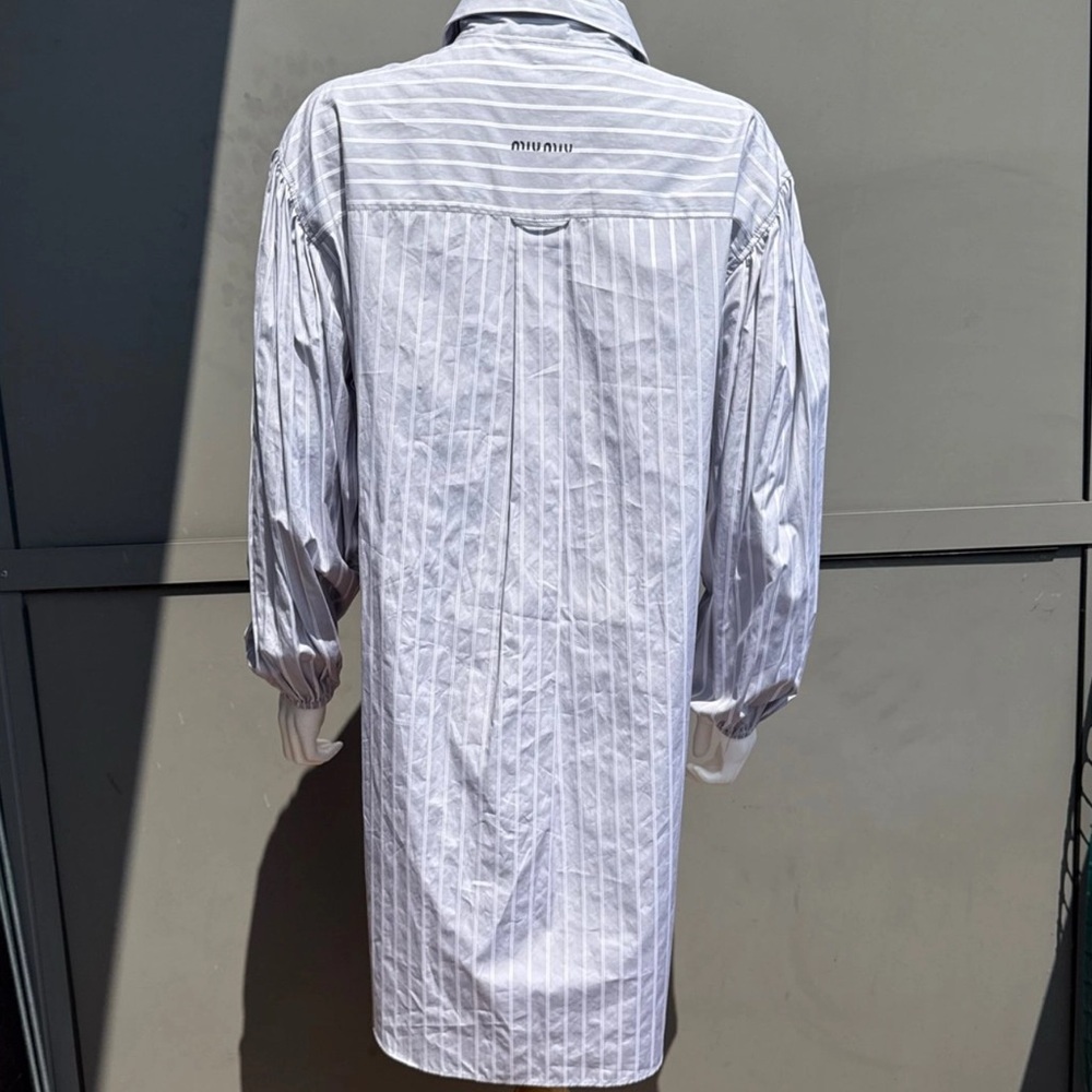 Miu Miu Oversized Shirt Dress Size 38 IT - Picture 7 of 16